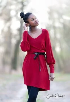 MicroModal® Jersey In Kirschrot Von Fabrilogy 8 MicroModal® Jersey In Kirschrot Von Fabrilogy -TextilKreativ Verkaufsgeschäft in kirschrot von Fabrilogy MicroModal Jersey 1086 2