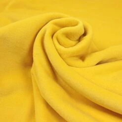 Bio Baumwollfleece In Senf Von Stoffonkel -TextilKreativ Verkaufsgeschäft in senf von Stoffonkel Bio Baumwollfleece 2378 2
