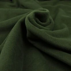 Bio Baumwollfleece In Waldgrün Von Stoffonkel -TextilKreativ Verkaufsgeschäft in waldgruen von Stoffonkel Bio Baumwollfleece 2389 2