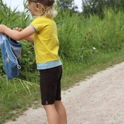 Bio Jersey Stoff Uni Kaffee Braun -TextilKreativ Verkaufsgeschäft kaffee braun Bio Jersey Stoff uni 58 4