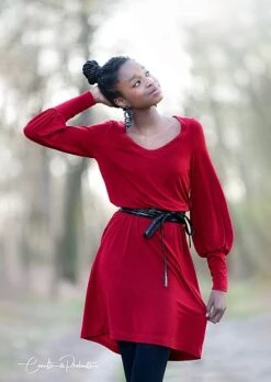 MicroModal® Jersey In Kirschrot Von Fabrilogy 9 MicroModal® Jersey In Kirschrot Von Fabrilogy -TextilKreativ Verkaufsgeschäft kirschrot von Fabrilogy MicroModal Jersey in 1086 3