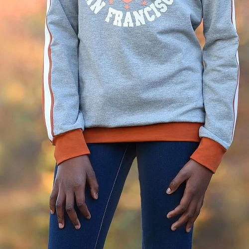 Bio Jersey Stoff Uni Rost 5 Bio Jersey Stoff Uni Rost – Bild 5