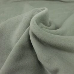 Bio Baumwollfleece In Silver Green Von Stoffonkel -TextilKreativ Verkaufsgeschäft silver green von Stoffonkel Bio Baumwollfleece 2388 3