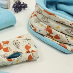 Bio Jersey Motiv Fuchs Und Igel Von Stoffonkel -TextilKreativ Verkaufsgeschäft und Igel von Stoffonkel Bio Jersey 528 4