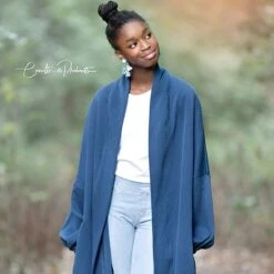 Bio Interlock Strick Uni Indigo -TextilKreativ Verkaufsgeschäft uni indigo Bio Interlock Strick 1499 3