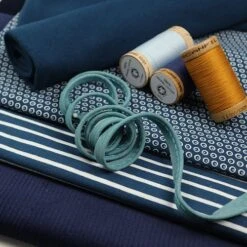 Bio Bündchen Stoff Uni Petrol Blau "water By Night" Stoffonkel -TextilKreativ Verkaufsgeschäft uni petrol blau water by night 423 3