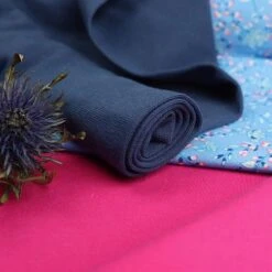 Bio Jersey Stoff Uni Pink -TextilKreativ Verkaufsgeschäft uni pink Bio Jersey Stoff 31 3