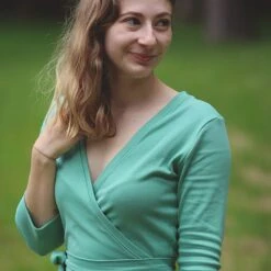 Bio Interlock Jersey Uni Pistazie 9 Bio Interlock Jersey Uni Pistazie -TextilKreativ Verkaufsgeschäft uni pistazie Bio Interlock Jersey 932 3