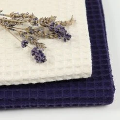 Bio Waffelpiqué In Ecru Von Amandine Cha -TextilKreativ Verkaufsgeschäft von Amandine Cha Bio Waffelpique in 1094 4