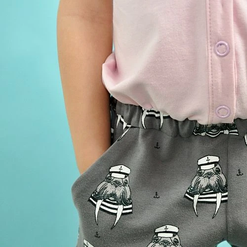 Bio Jersey Captain Walrus Grau Von Bloome Copenhagen 6 Bio Jersey Captain Walrus Grau Von Bloome Copenhagen – Bild 6