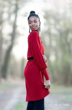 MicroModal® Jersey In Kirschrot Von Fabrilogy 10 MicroModal® Jersey In Kirschrot Von Fabrilogy -TextilKreativ Verkaufsgeschäft von Fabrilogy MicroModal Jersey in kirschrot 1086 4