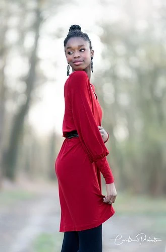 MicroModal® Jersey In Kirschrot Von Fabrilogy 5 MicroModal® Jersey In Kirschrot Von Fabrilogy – Bild 5