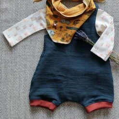 Bio Bündchen Gerippt Uni Koralle Von Mind The Maker -TextilKreativ Verkaufsgeschäft von Mind the Maker Bio Buendchen 944 5