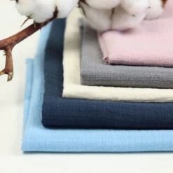 Bio Baumwollmusselin In Lichtblau Von Stoffonkel 9 Bio Baumwollmusselin In Lichtblau Von Stoffonkel -TextilKreativ Verkaufsgeschäft von Stoffonkel Bio Baumwollmusselin in lichtblau 961 4